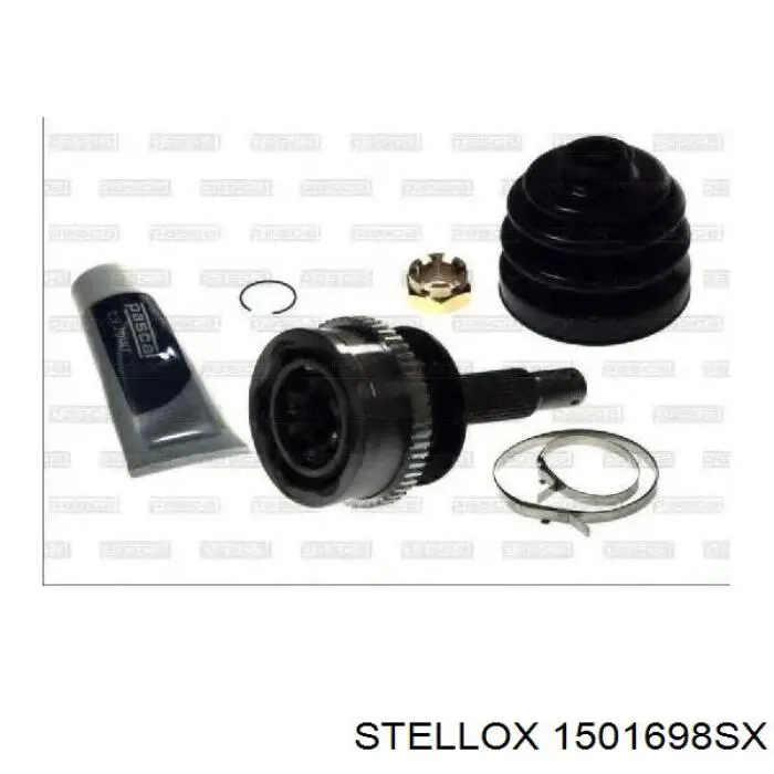 1501698SX Stellox árbol de transmisión delantero izquierdo