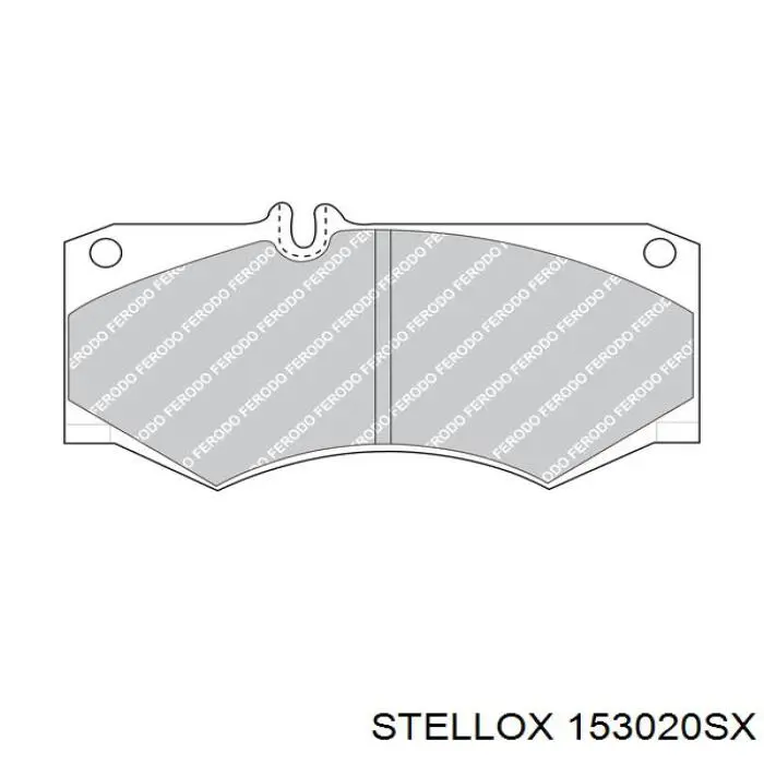 A6314200120 Mercedes Pastillas delanteras