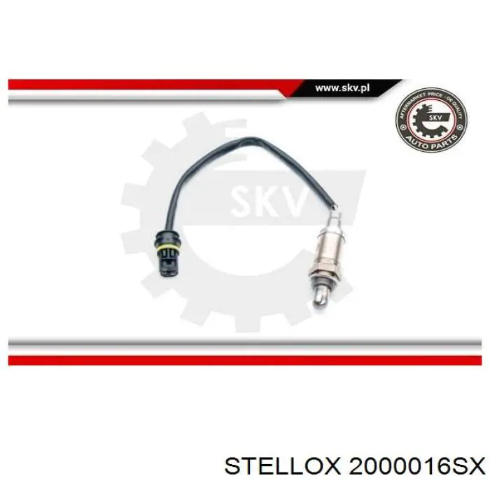 2000016SX Stellox sonda lambda, sensor de oxígeno antes del catalizador izquierdo