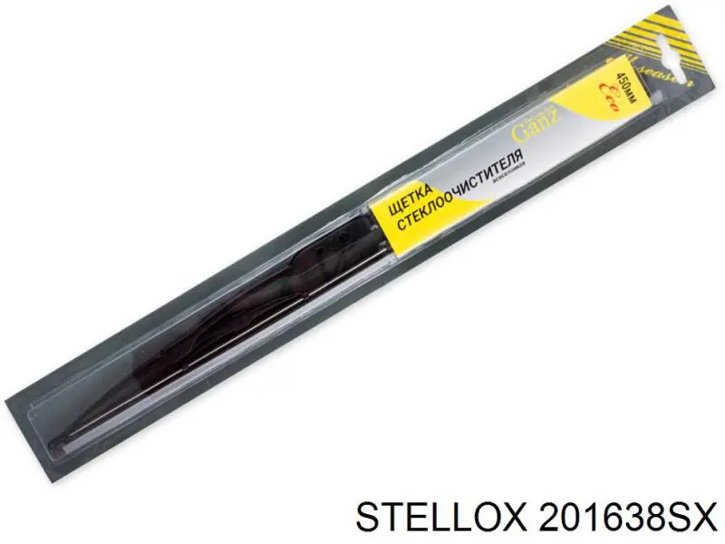 Comprar 201638SX Stellox Juego de escobillas de luna delantera, 2 piezas