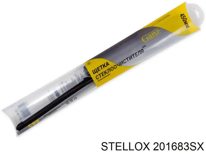 Comprar 201683SX Stellox Juego de escobillas de luna delantera, 2 piezas