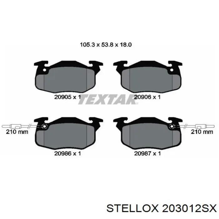 Comprar 425264 Peugeot/Citroen Pastillas delanteras de freno