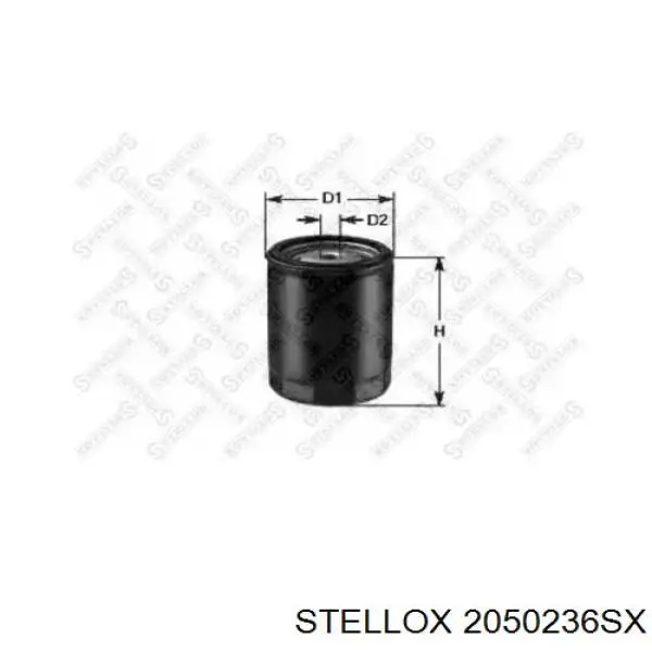 2050236SX Stellox filtro de aceite