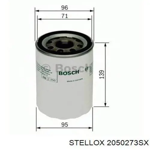 2050273SX Stellox filtro de aceite