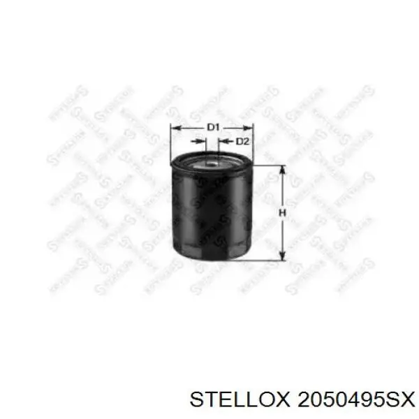 2050495SX Stellox filtro de aceite