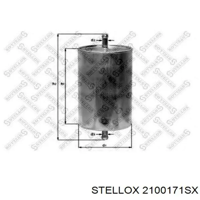 2100171SX Stellox filtro combustible