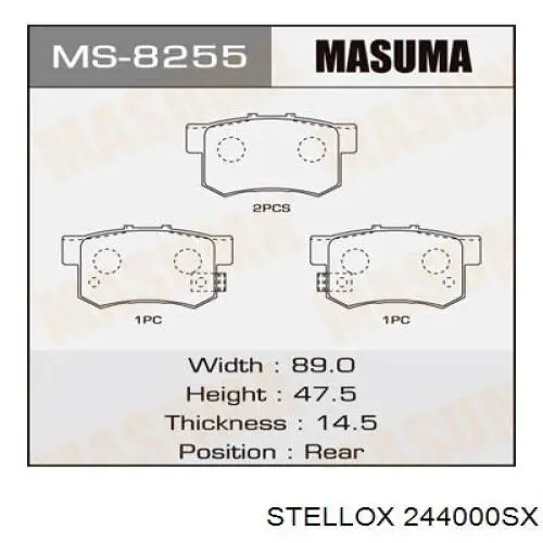 Pastillas de freno delanteras BMW 3 E90
