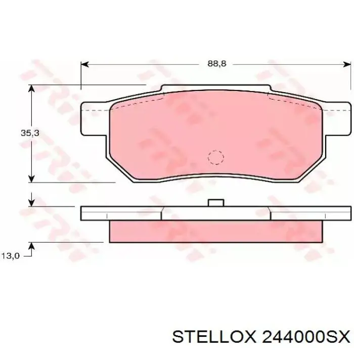 Pastillas de freno delanteras BMW 3 E90