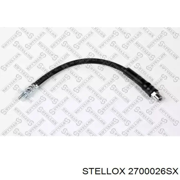 Tubo flexible de frenos trasero STELLOX 2700026SX