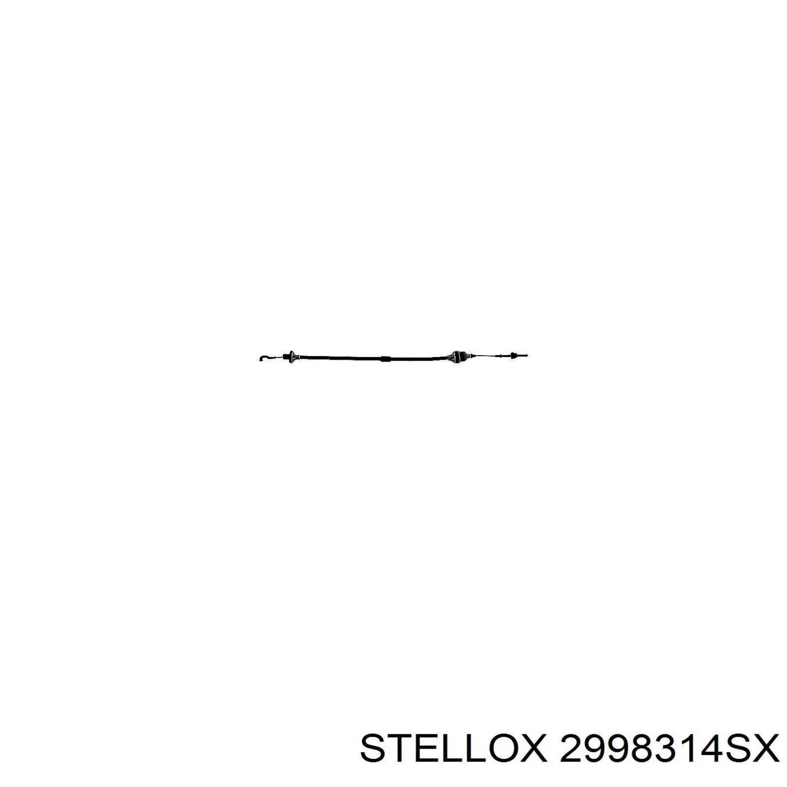 2998314SX Stellox cable de embrague