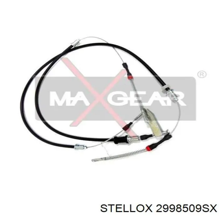 Comprar 2998509SX Stellox Cable de freno de mano trasero derecho/izquierdo