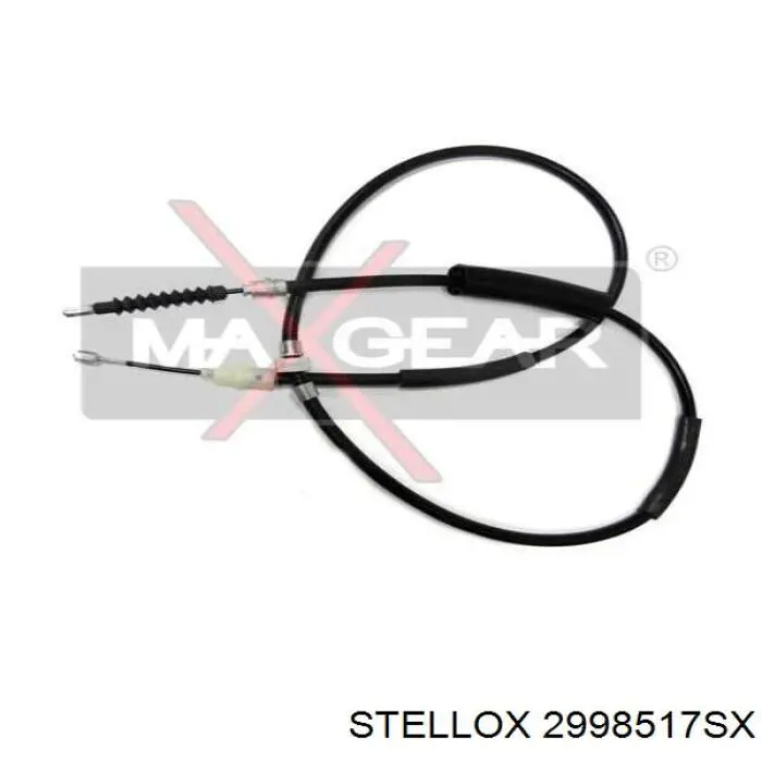 2998517SX Stellox cable de freno de mano trasero derecho/izquierdo