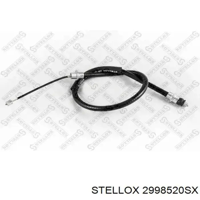 1J0609721BA VAG Cable de freno de mano trasero derecho/izquierdo
