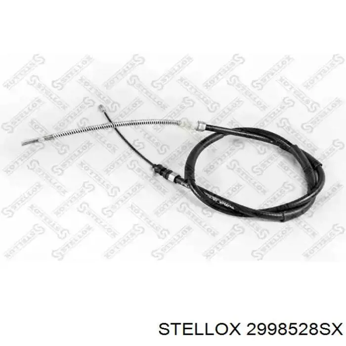 Cable de freno de mano trasero derecho/izquierdo 2K0609721E VAG