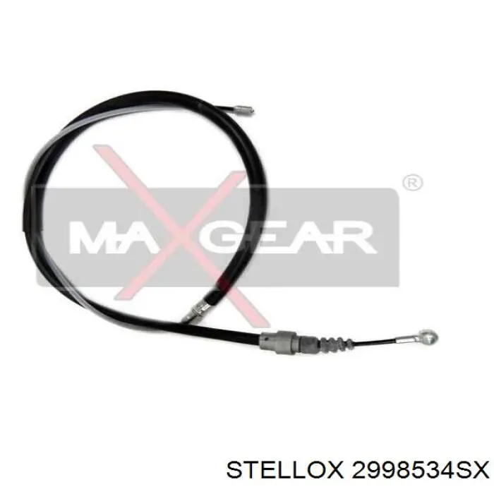 2998534SX Stellox cable de freno de mano trasero derecho/izquierdo