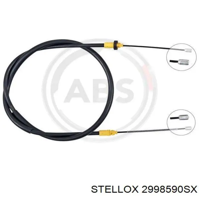 Cable de freno de mano trasero derecho/izquierdo Cautex 038243 precio, desde 13,31 EUR