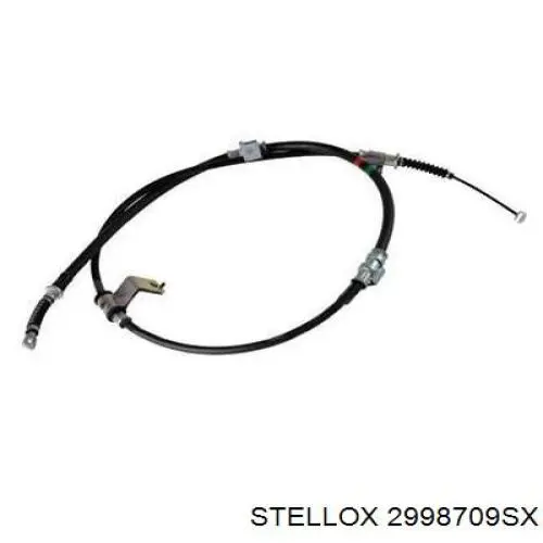 2998709SX Stellox cable de freno de mano trasero izquierdo