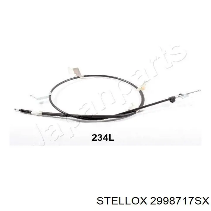 2998717SX Stellox cable de freno de mano trasero izquierdo