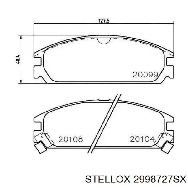 Cable de freno de mano trasero derecho/izquierdo SPJ 911085