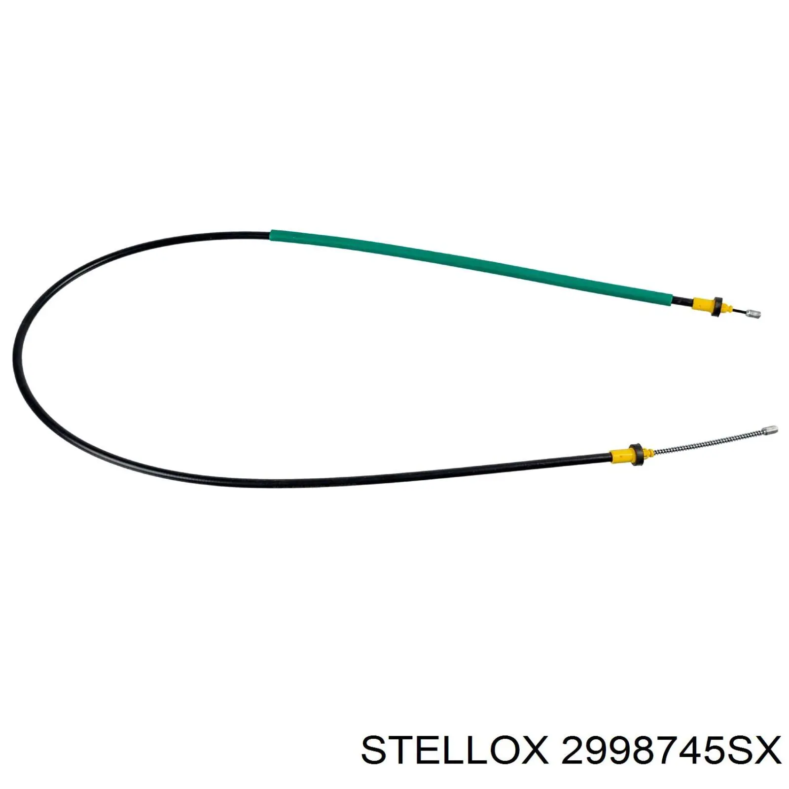 2998745SX Stellox cable de freno de mano trasero derecho/izquierdo