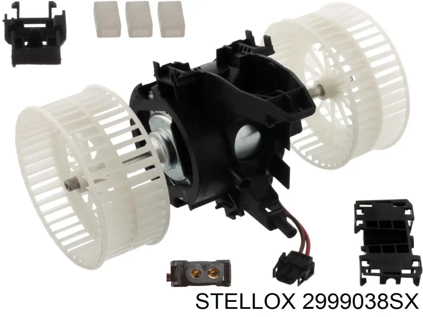 29-99038-SX Stellox motor eléctrico, ventilador habitáculo