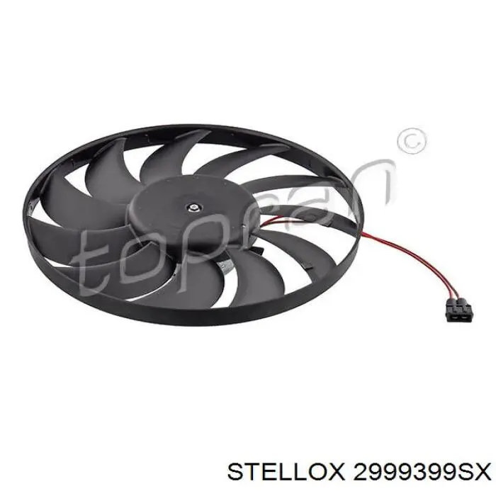 2999399SX Stellox ventilador (rodete +motor refrigeración del motor con electromotor completo)