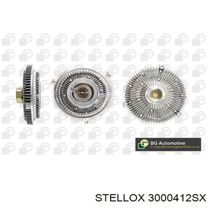 3000412SX Stellox embrague, ventilador del radiador