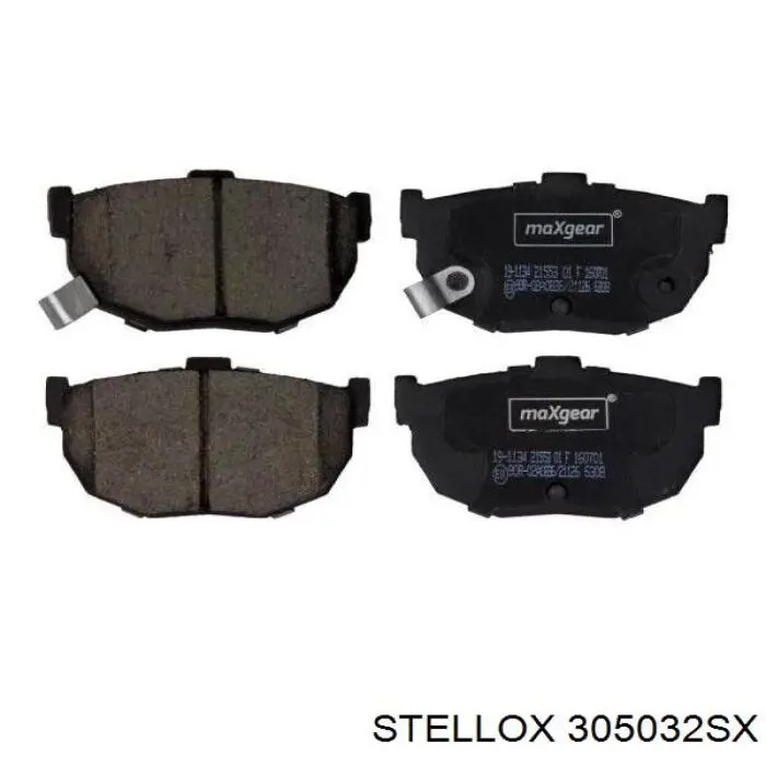 Kit Plaquettes De Frein Stellox 851 030 - Pour Frein à Disque, Compatible Peugeot, Citroën