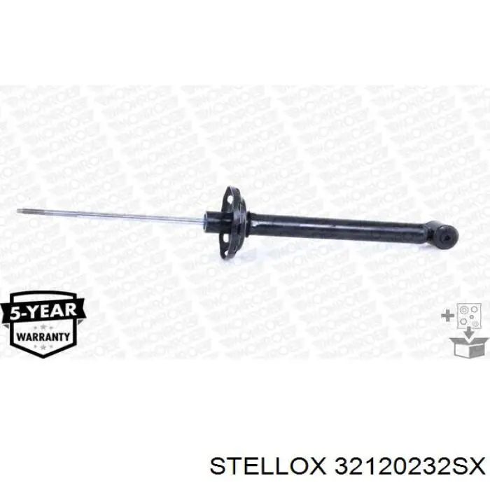 32120232SX Stellox tope de amortiguador trasero, suspensión + fuelle