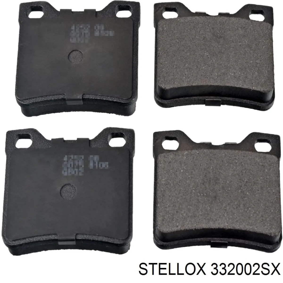 332002SX Stellox pastillas de freno traseras