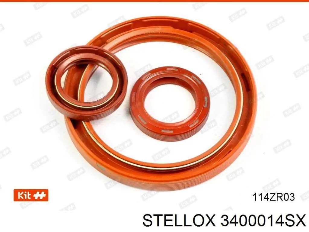 3400014SX Stellox anillo retén, cigüeñal