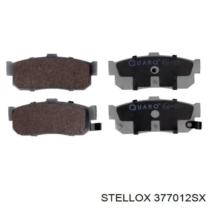 377012SX Stellox pastillas de freno traseras