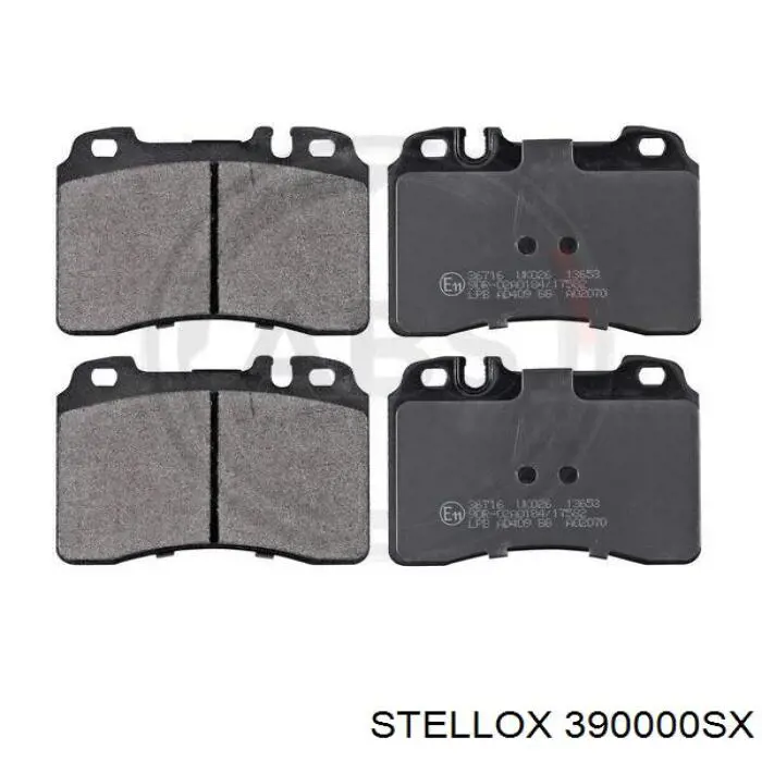 390000SX Stellox pastillas de freno delanteras