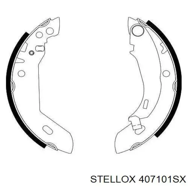 Zapatas de freno 8671020701 Renault (RVI)