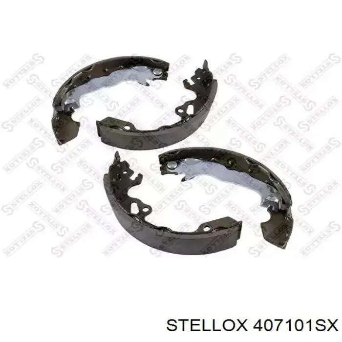 8671020701 Renault (RVI) Zapatas de freno de tambor traseras