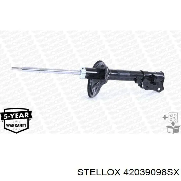 42039098SX Stellox amortiguador trasero derecho