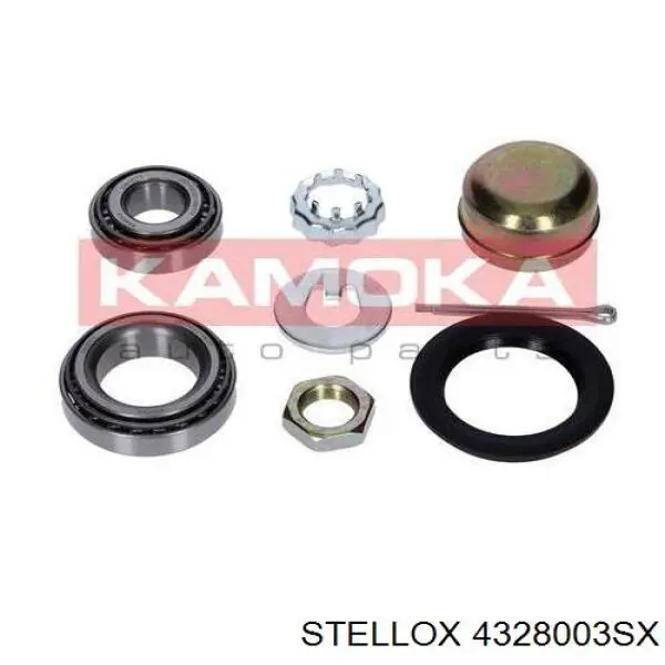 Cojinete de rueda trasero Volkswagen Jetta 2 19E, 1G2, 165, 167