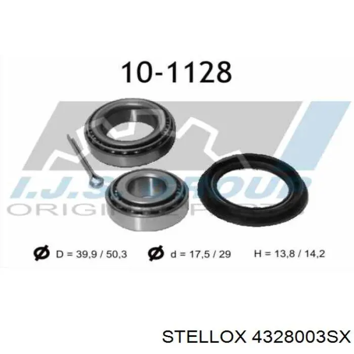 Cojinete de rueda trasero Volkswagen Jetta 2 19E, 1G2, 165, 167