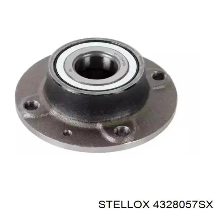 4328057SX Stellox cubo de rueda trasero