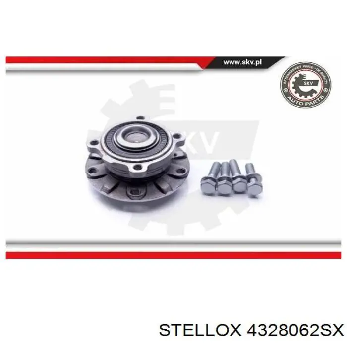 43-28062-SX Stellox cubo de rueda delantero