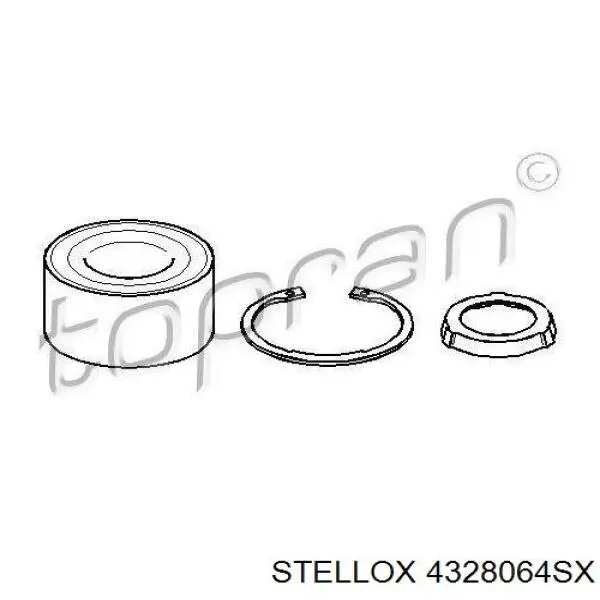 Cojinete de rueda trasero BMW 5 E28