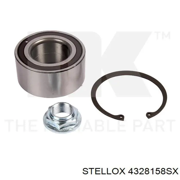 4328158SX Stellox cojinete de rueda delantero