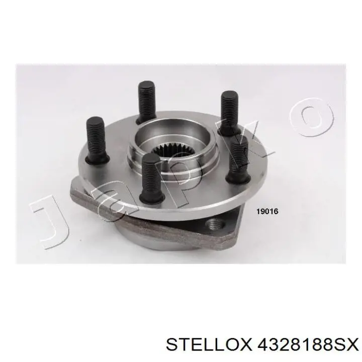 4328188SX Stellox cubo de rueda delantero