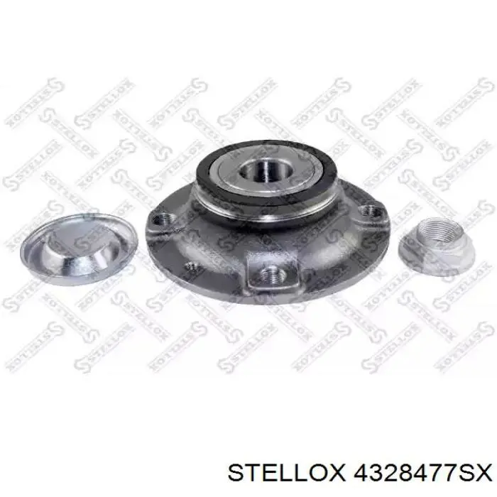 Cojinete de cubo Metalcaucho 90151