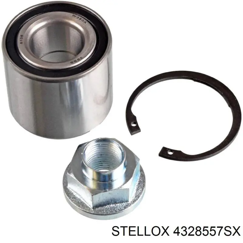 4328557SX Stellox cojinete de rueda trasero