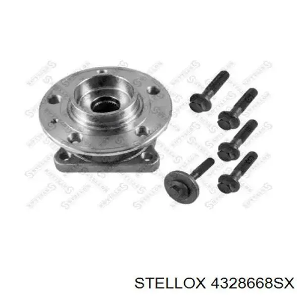 43-28668-SX Stellox cubo de rueda trasero