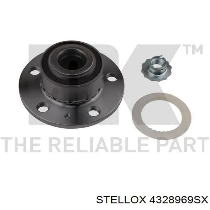 4328969SX Stellox cubo de rueda delantero