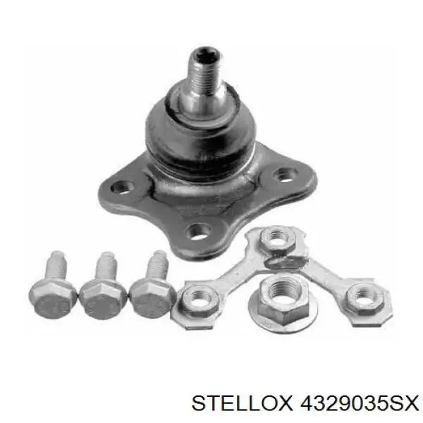 4329035SX Stellox cubo de rueda delantero