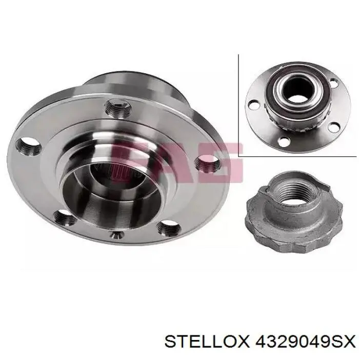 90305S30003 Honda Rodamientos de rueda delantero