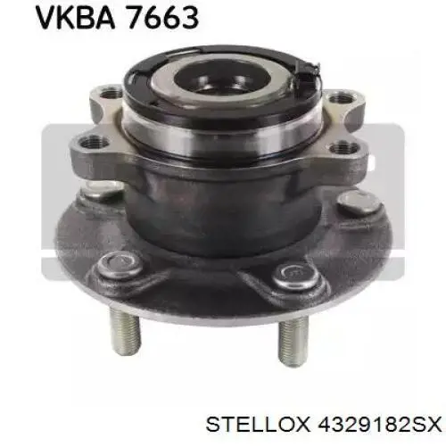 4329182SX Stellox cubo de rueda trasero